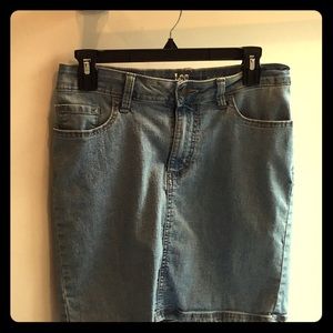 Blue jean Skort